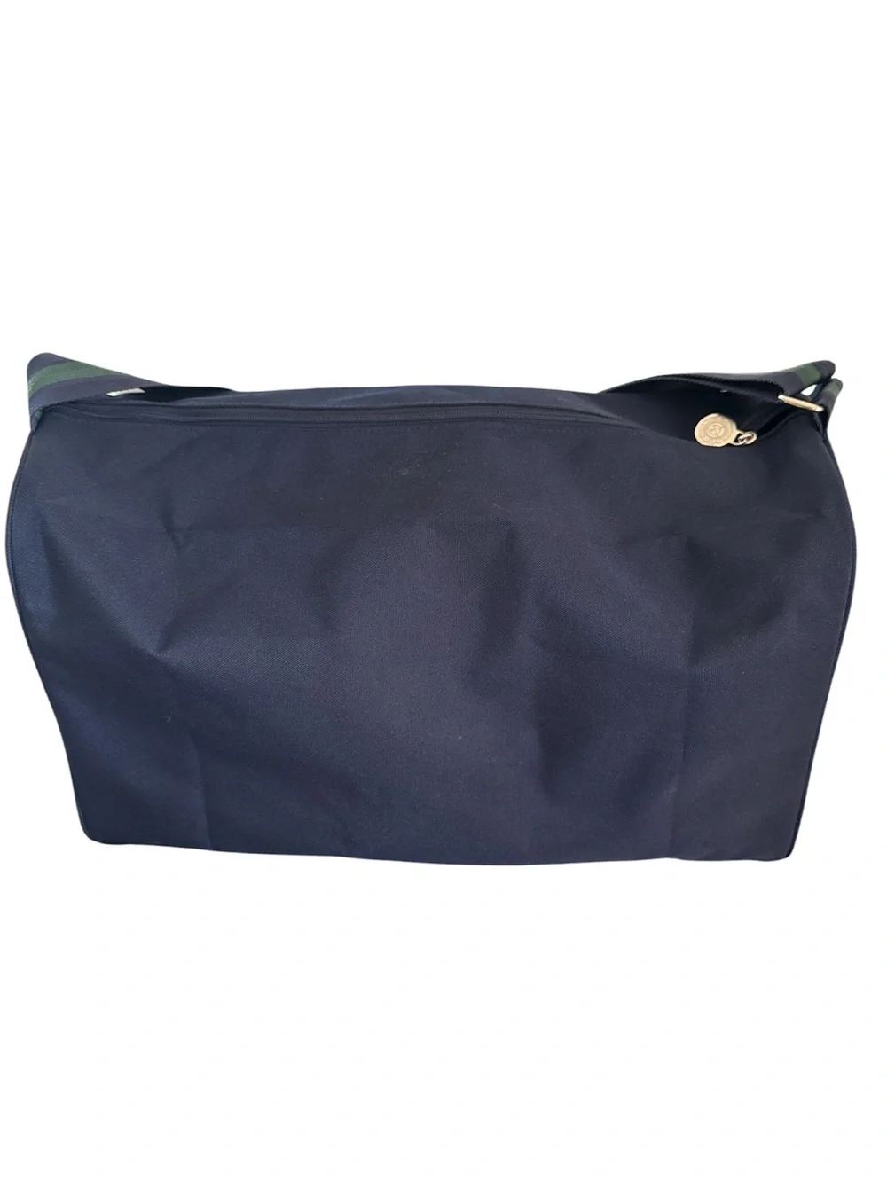 💙Tommy Hilfiger Navy Weekender Travel Duffel Bag Adjustable Strap